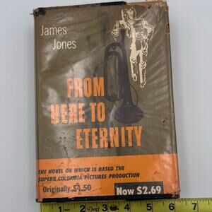 From Here to Eternity:  James Jones, 1951 Scribner's Book Club Edition Movie